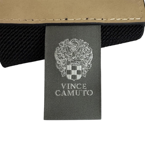 Vince Camuto Collection Black  Circle & Bar Interlocking Expandable Belt  L/XL - Picture 5 of 8